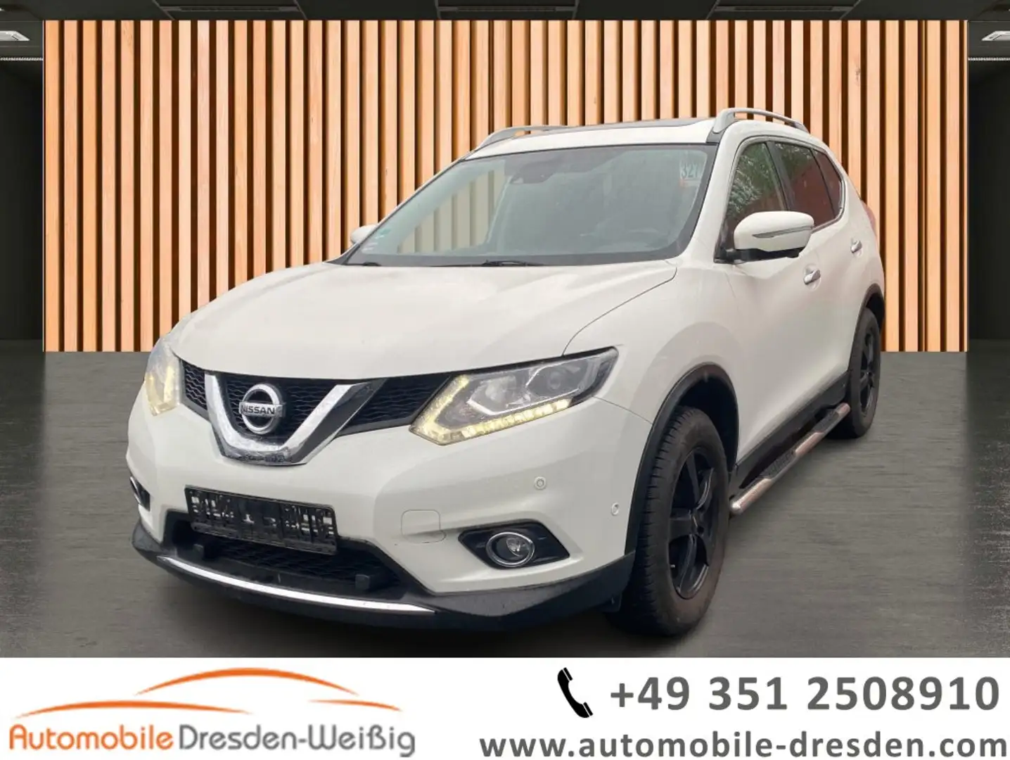 Nissan X-Trail 1.6 dCi Tekna 4x4*Navi*Pano*360°Kamera* Weiß - 1