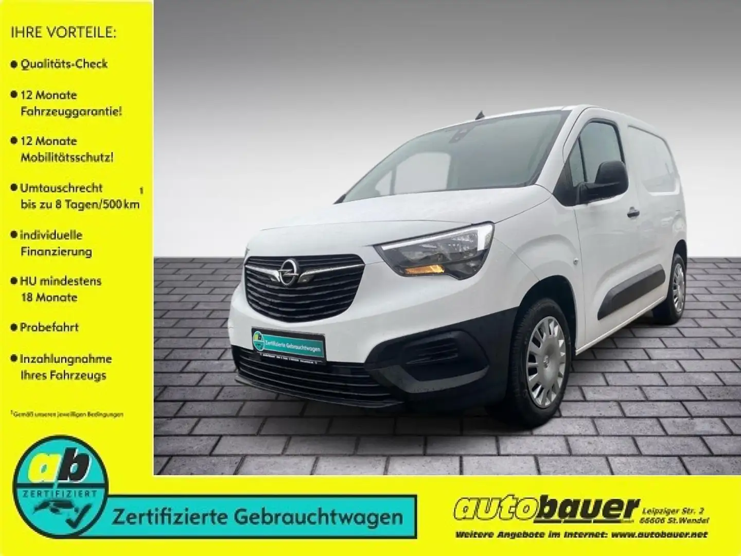 Opel Combo Cargo Edition Wit - 1