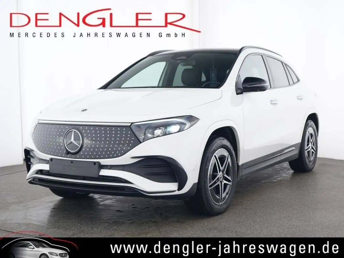 Mercedes-Benz EQA 300 4M PANO*AHK*360*ACC AMG Line Advanced + Weiß - 1