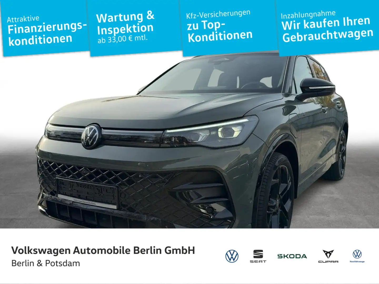 Volkswagen Tiguan 1.5 TSI eHybrid R-Line Grün - 1