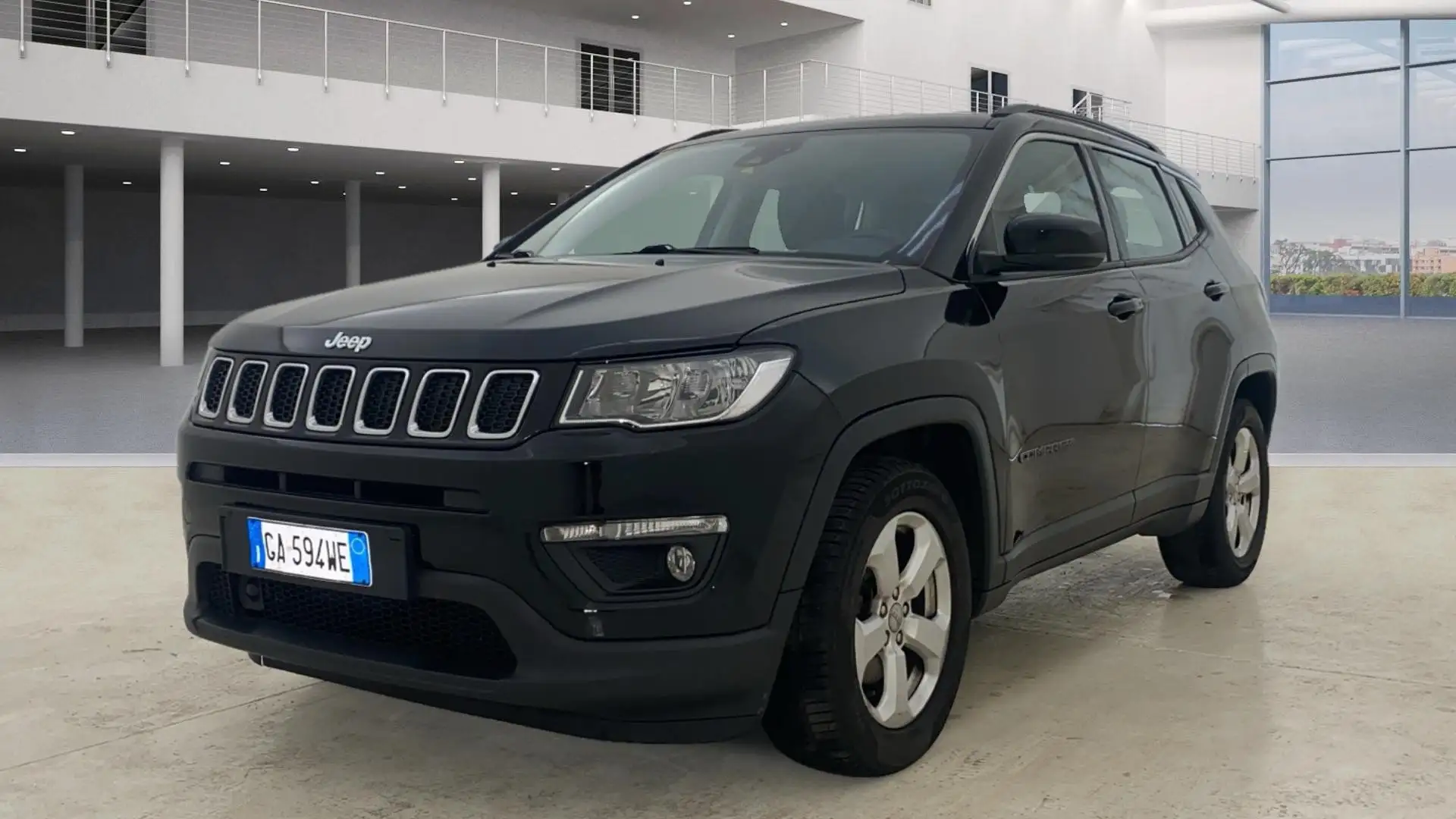 Jeep Compass II 2017 1.4 m-air Limited 2wd 140cv my19 Nero - 2