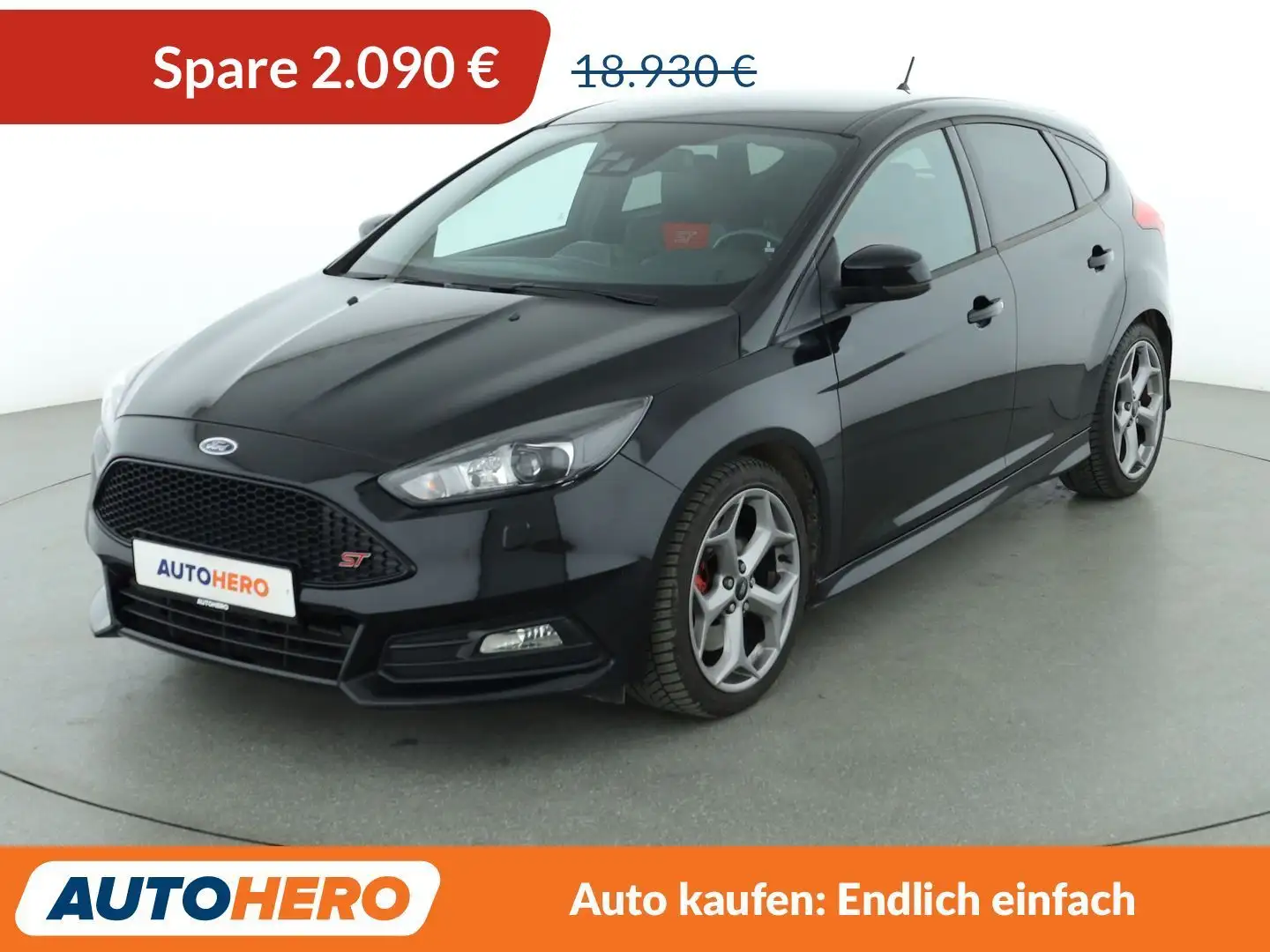 Ford Focus 2.0 EcoBoost ST *NAVI*PDC*SHZ*LHZ*TEMPO*ALU*KLIMA* Schwarz - 1