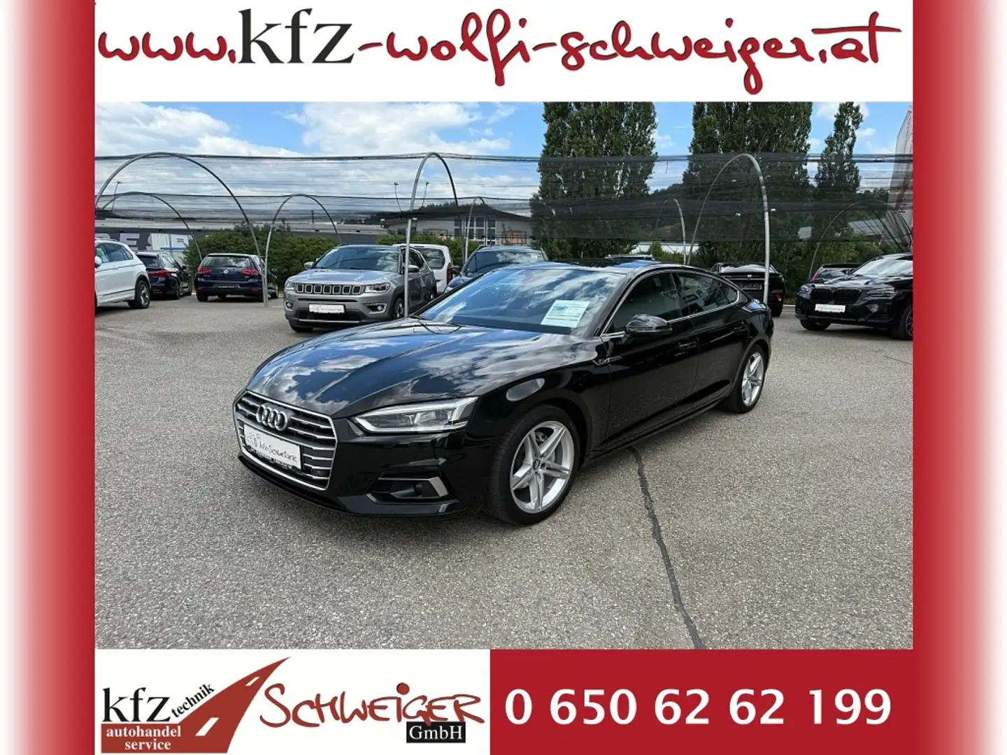 Audi A5 SB 2,0 TDI quattro sport S-tronic Schwarz - 1