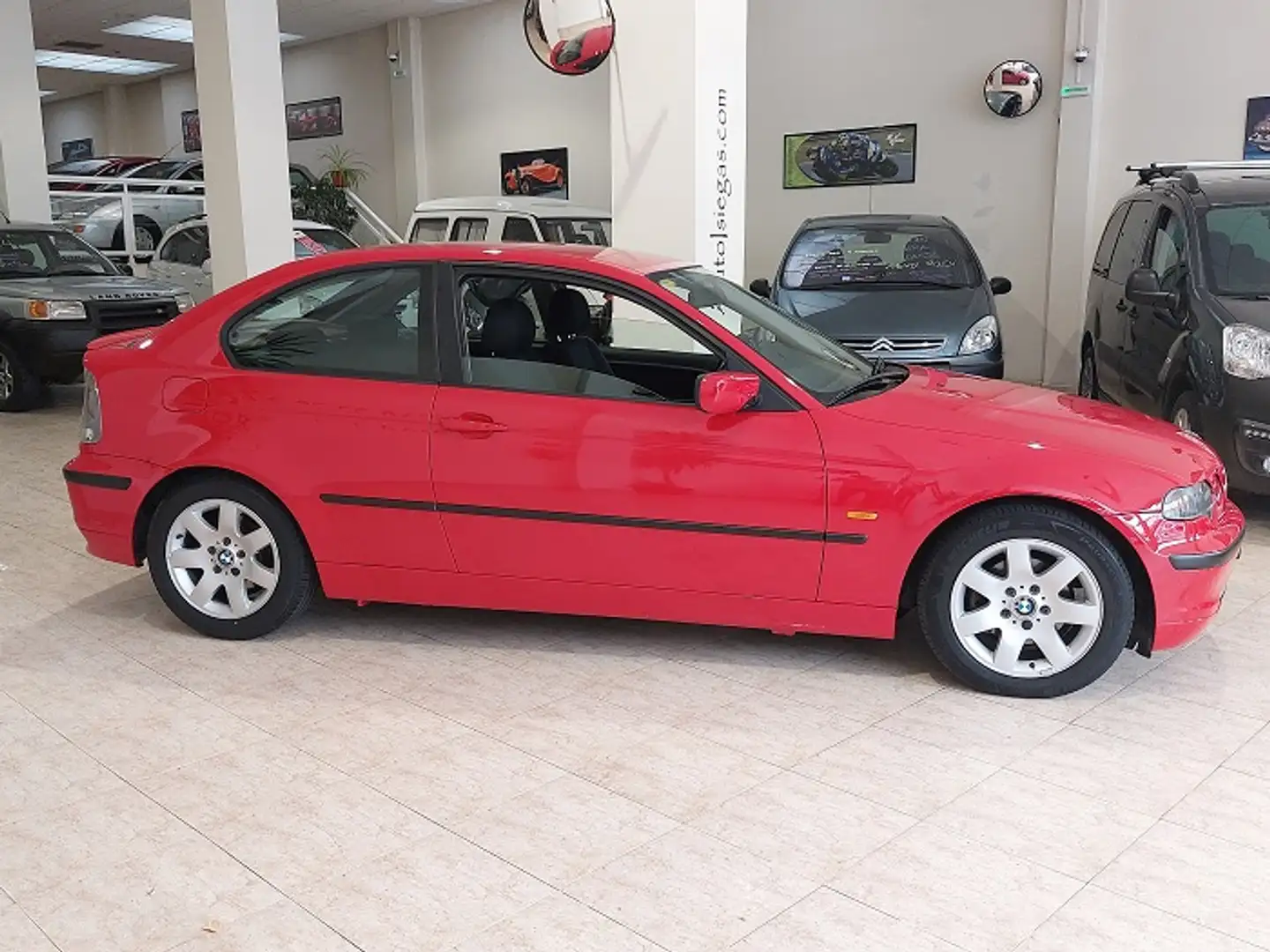 BMW 316 ti Compact Rojo - 2