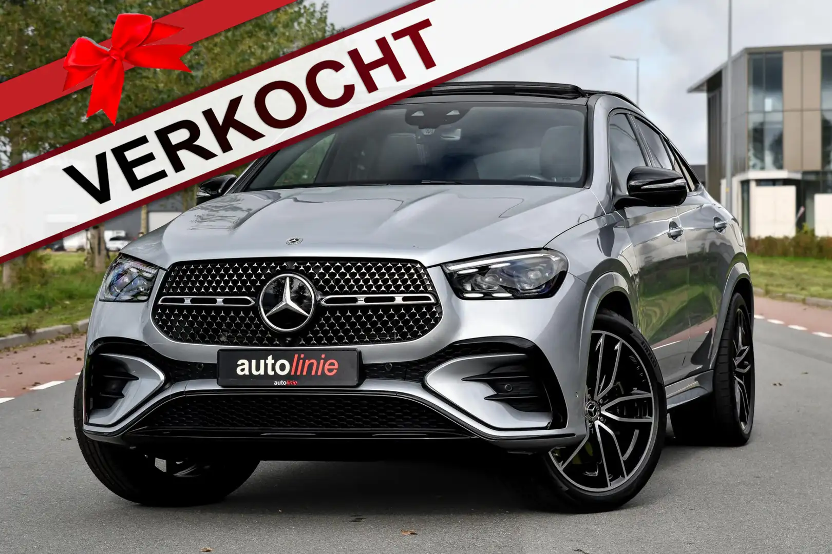 Mercedes-Benz GLE 400 Coupé e 4MATIC AMG. Pano, Koeling, Distronic+, Mem Zilver - 1