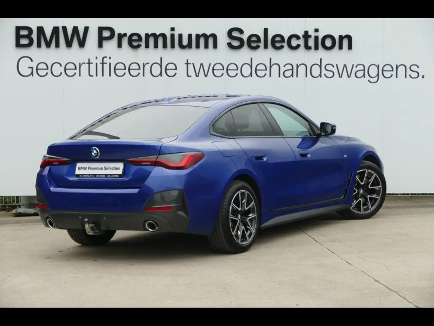 BMW 420 Gran Coupé Blauw - 2