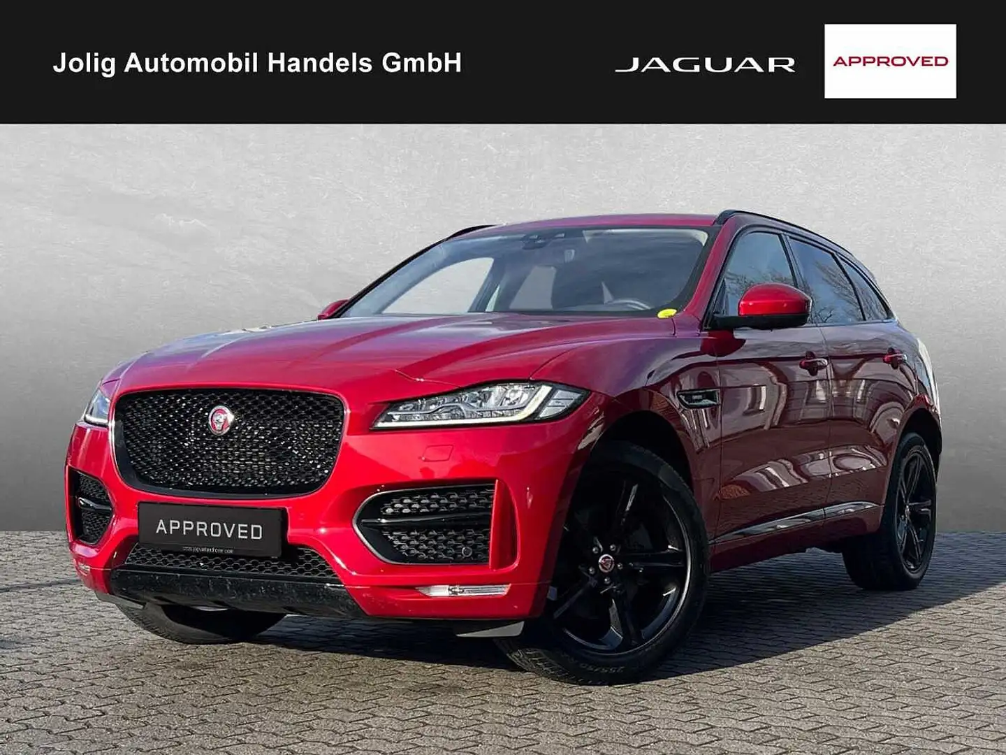 Jaguar F-Pace 30d AWD R-Sport Červená - 1