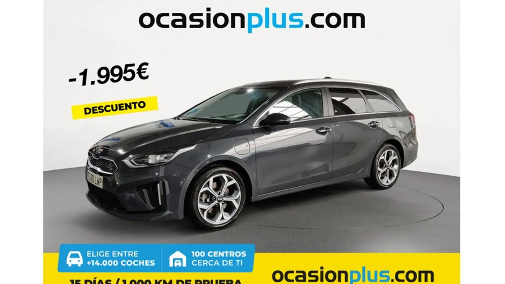 Kia Ceed / cee'd Tourer 1.6 PHEV eMotion Aut. Grijs - 1