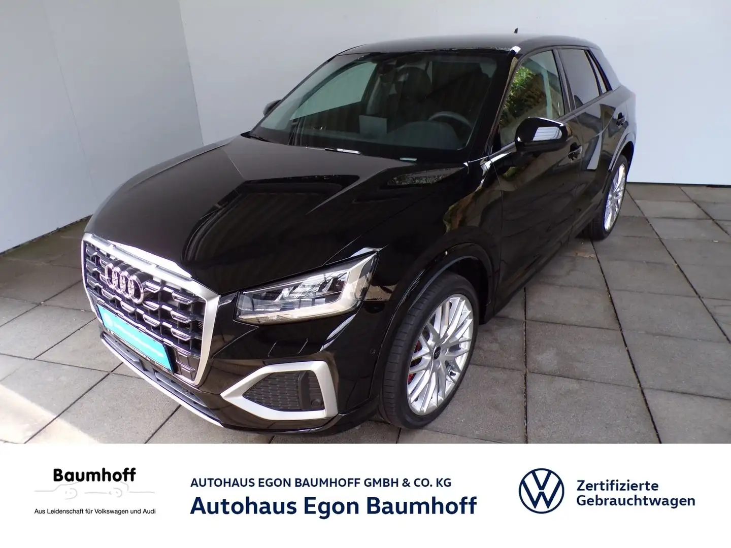 Audi Q2 35 TFSI S-TRONIC ADVANCED AHK+19'+NAVI+LED'S Schwarz - 1