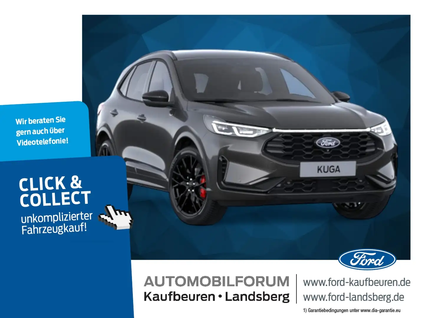 Ford Kuga ST-LINE X 2.5 | LED | NAVI | LMF | Styling Gris - 1
