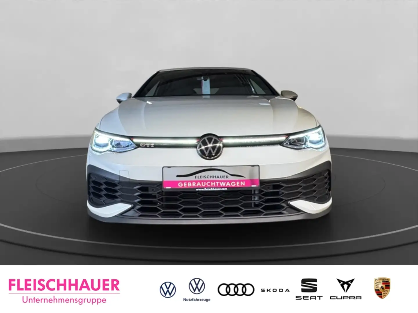 Volkswagen Golf VIII Clubsport 2.0 TSI LED+ACC+NAVI+RFK+CARPLAY+SH Weiß - 2