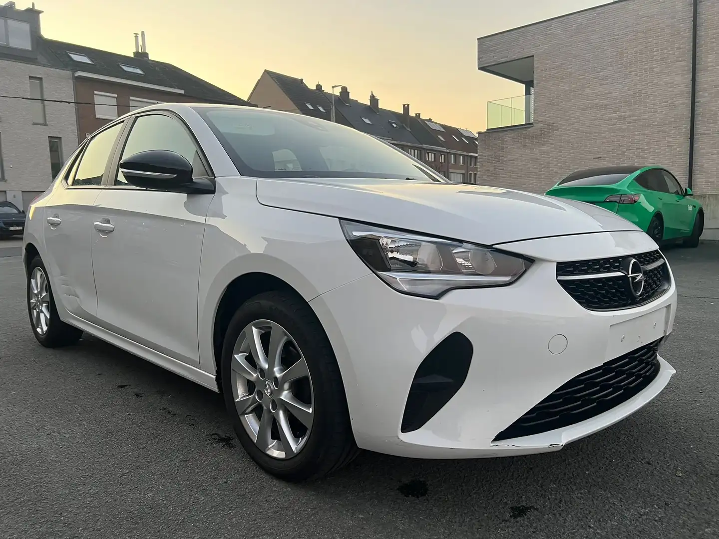 Opel Corsa Corsa 1.2i Elegance  (EU6AP) Blanc - 2