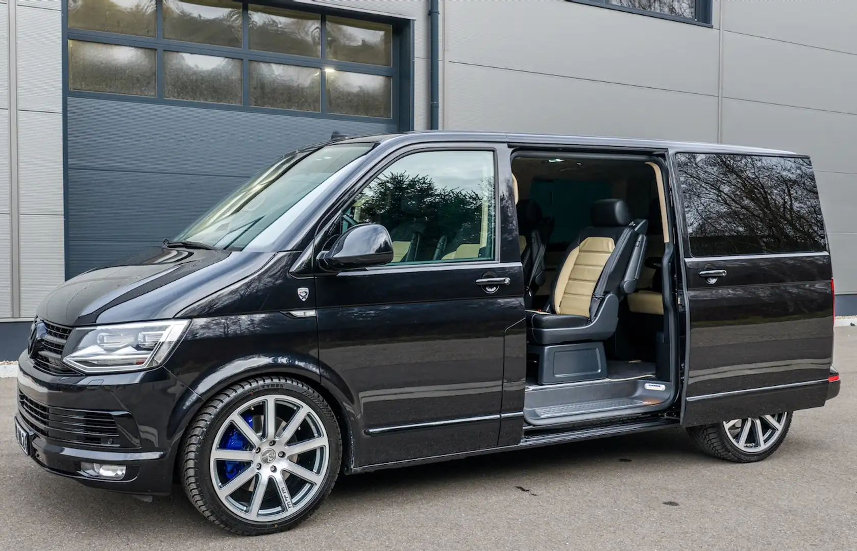 Volkswagen T6 Multivan T6 Multivan Business 2.0 TSI | 4Motion | MTM | kw DDC Fahrwerk | VOLLAUSSTATTUNG! Schwarz - 2