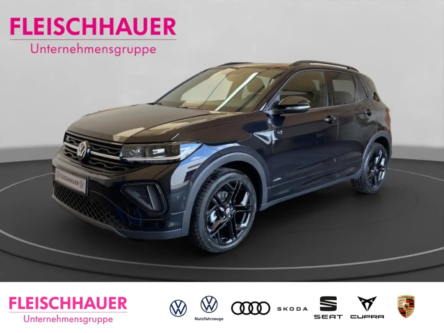 Volkswagen T-Cross R-Line BlackStyle AHK Navi Kamera LED Noir - 1