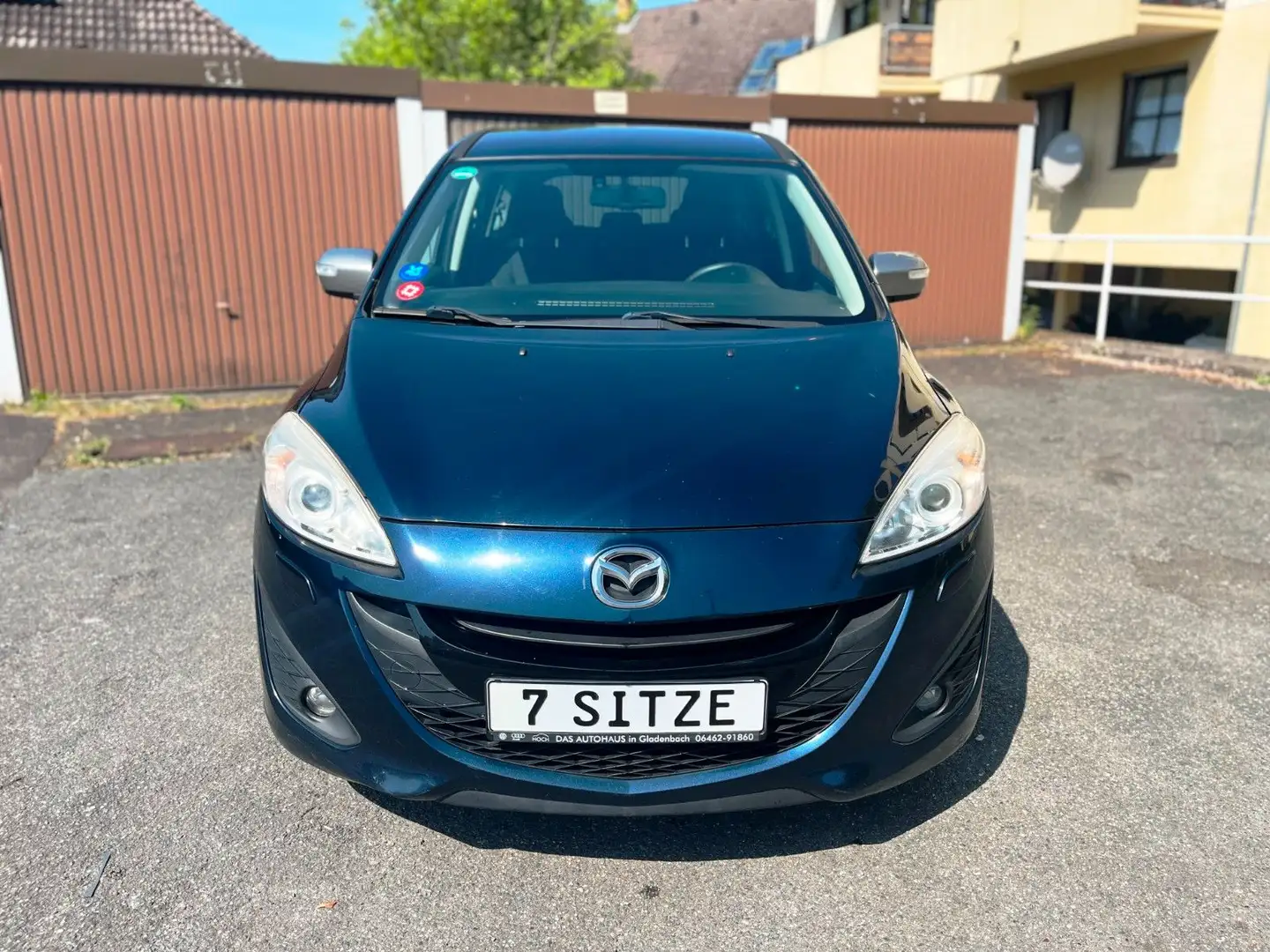 Mazda 5 Sendo *7 Sitzer*Navi*RFK*1.Hand*SHZ*gt.Zustand Blau - 2