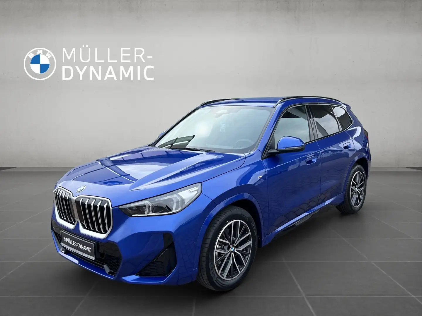 BMW X1 sDrive18d M SPORT LED RÜCKFAHR KOMFORTZUG DAB SHZ Blauw - 1
