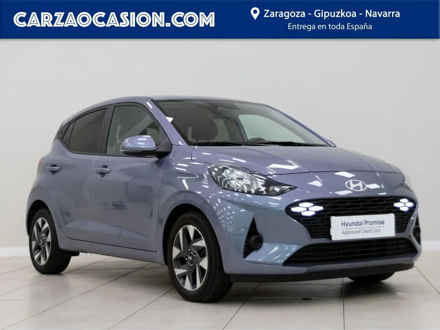 Hyundai i10 1.0 Klass AT Azul - 1