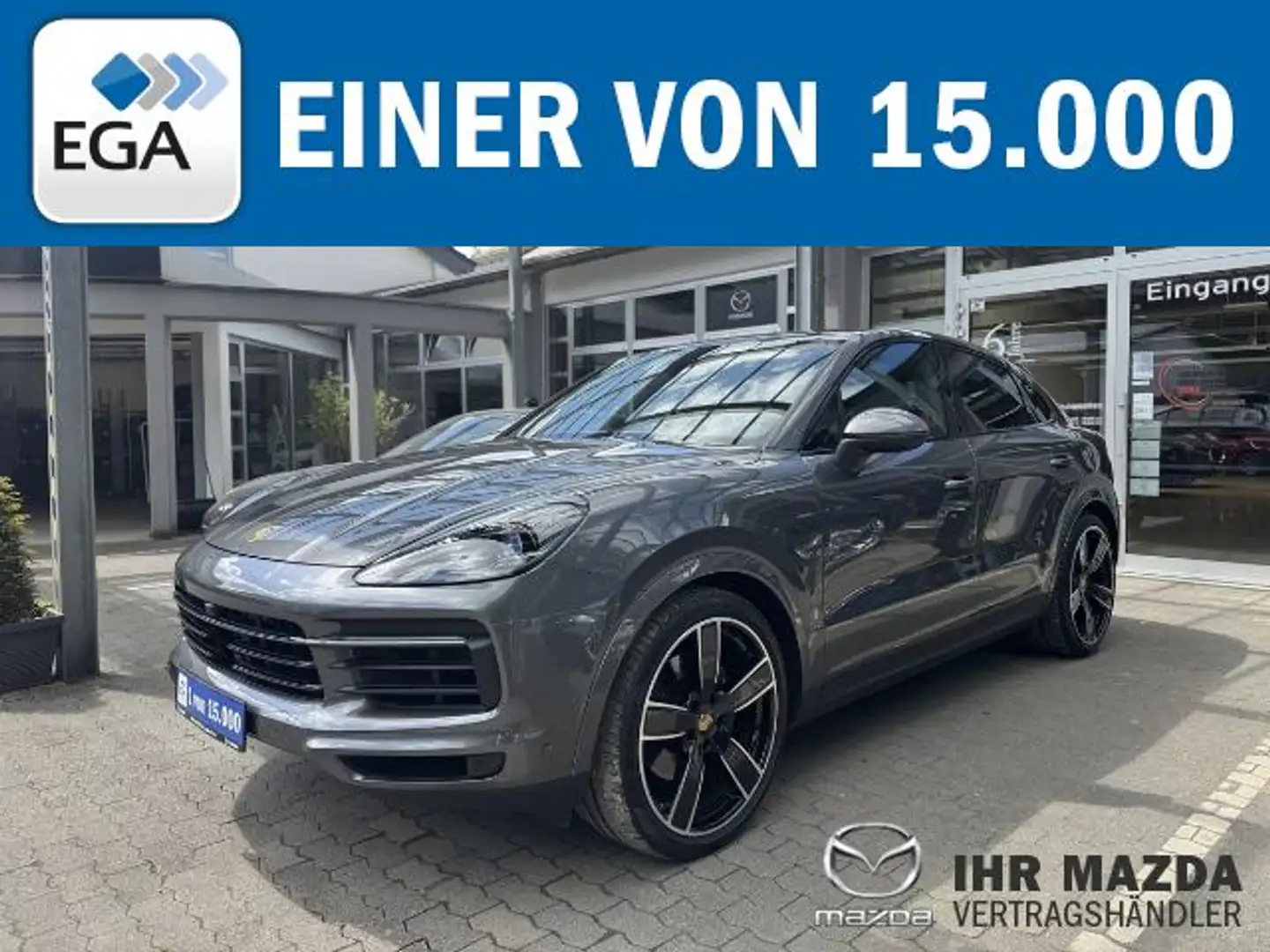 Porsche Cayenne Coupe E-Hybrid - BOSE, MATRIX LED, 360* PDC Grau - 1