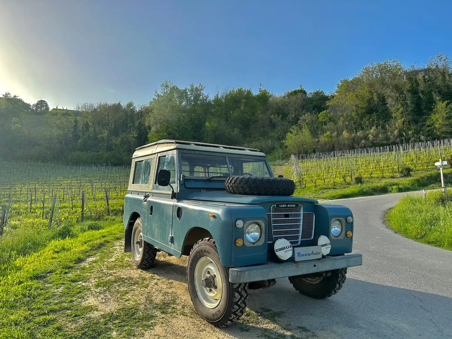 Land Rover Defender VETTURA IN SPLENDIDA FORMA CON COMODA IDROGUIDA Blu/Azzurro - 1