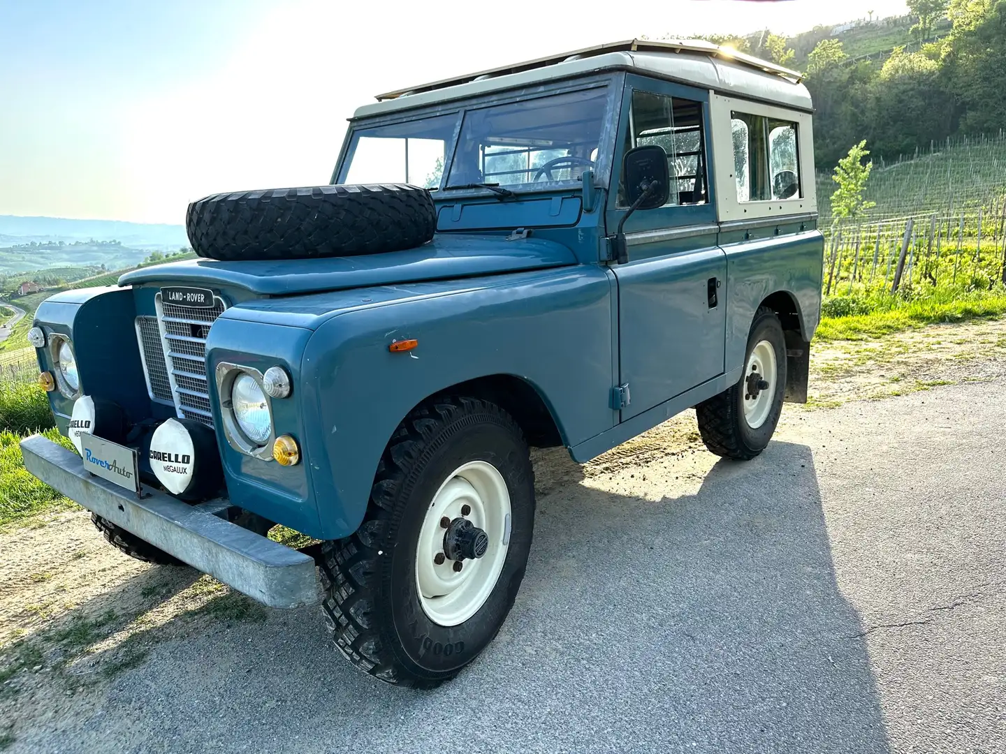 Land Rover Defender VETTURA IN SPLENDIDA FORMA CON COMODA IDROGUIDA Blauw - 2