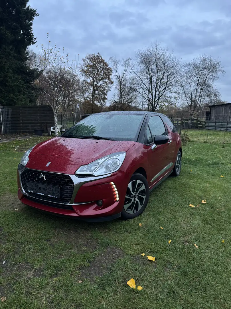 DS Automobiles DS 3 GARANTIE - NAVI - LEDER - CRUISE Roşu - 1