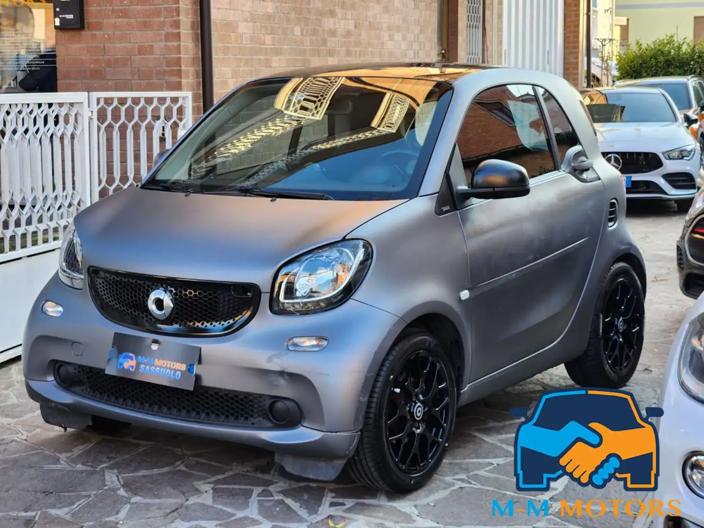 smart forTwo 90 0.9 Turbo Passion Grijs - 1