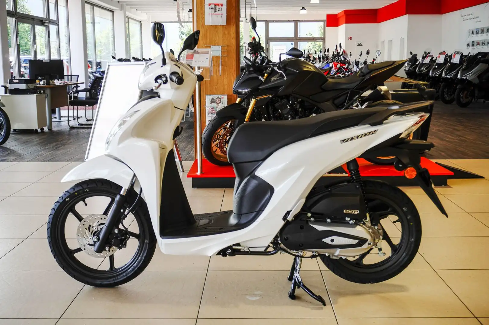 Honda Vision 110 SOFORT VERFÜGBAR- Blanc - 2