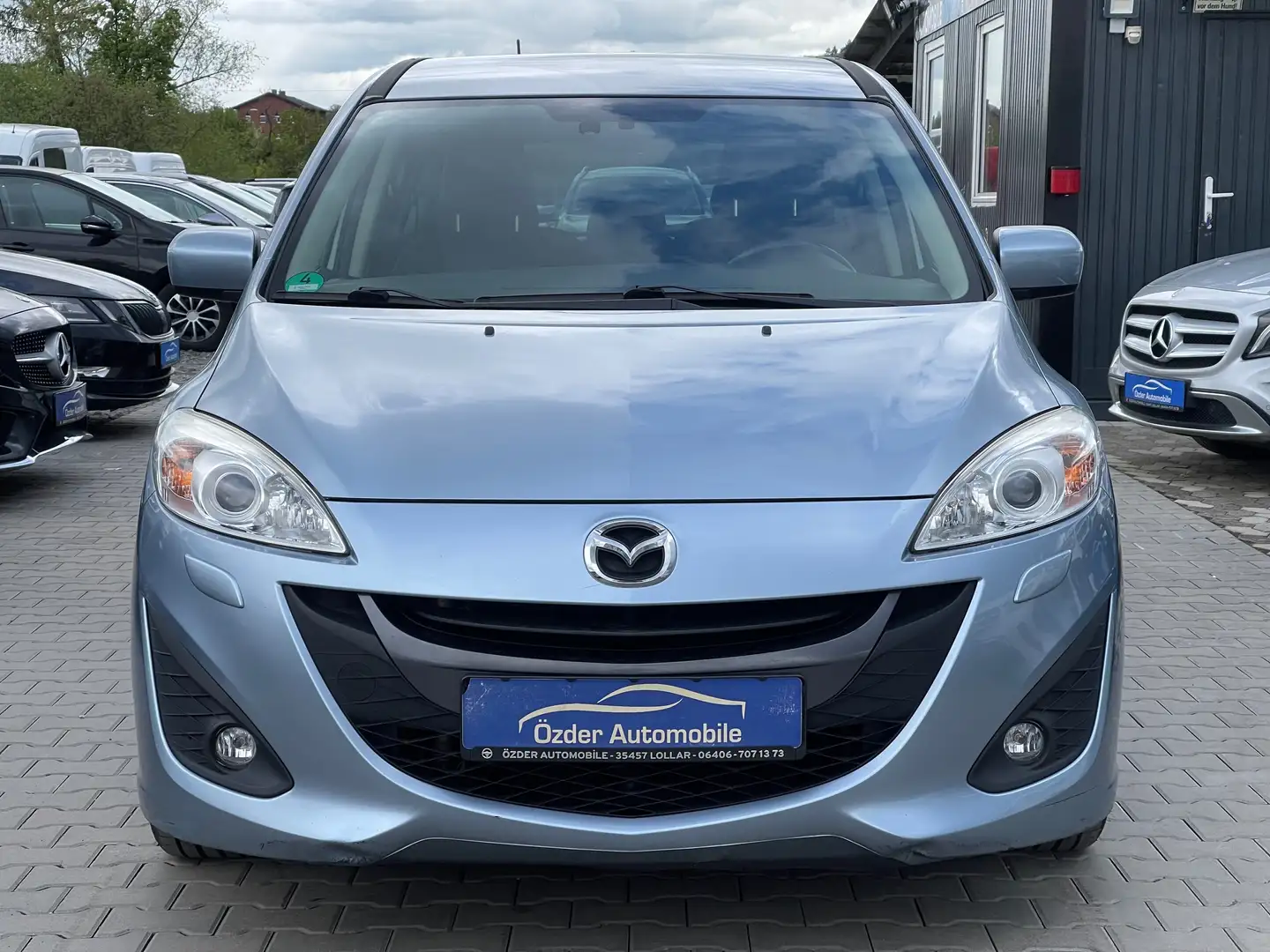 Mazda 5 Sports-Line+7 Sitzer+1.Hand+Finanzierung+ Blau - 2