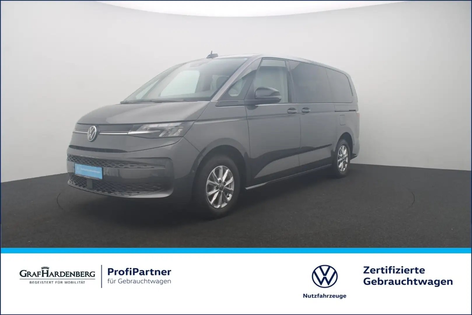 Volkswagen T7 Multivan 2.0 TDI DSG LÜ Life LED Navi AHK Grau - 1