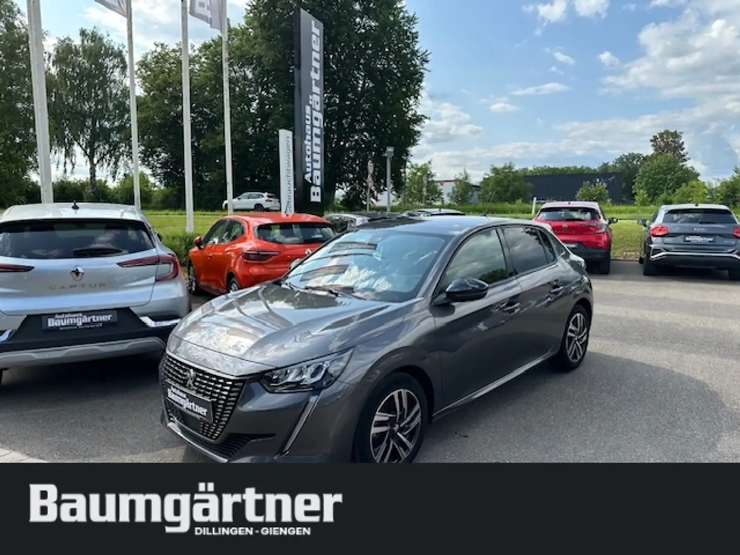 Peugeot 208 Allure Pack 1.2 PureTech 100 Kamera/PDC/ACC Grau - 1