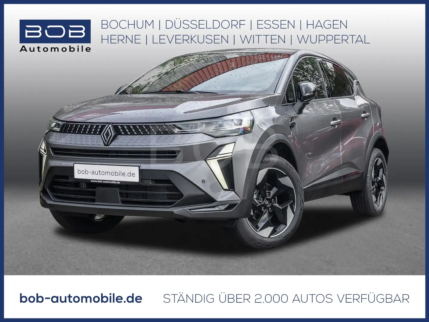 Renault Captur KISS TCe 90 SHZ PDC KLIMA LM-Felgen BT ZV Grau - 1