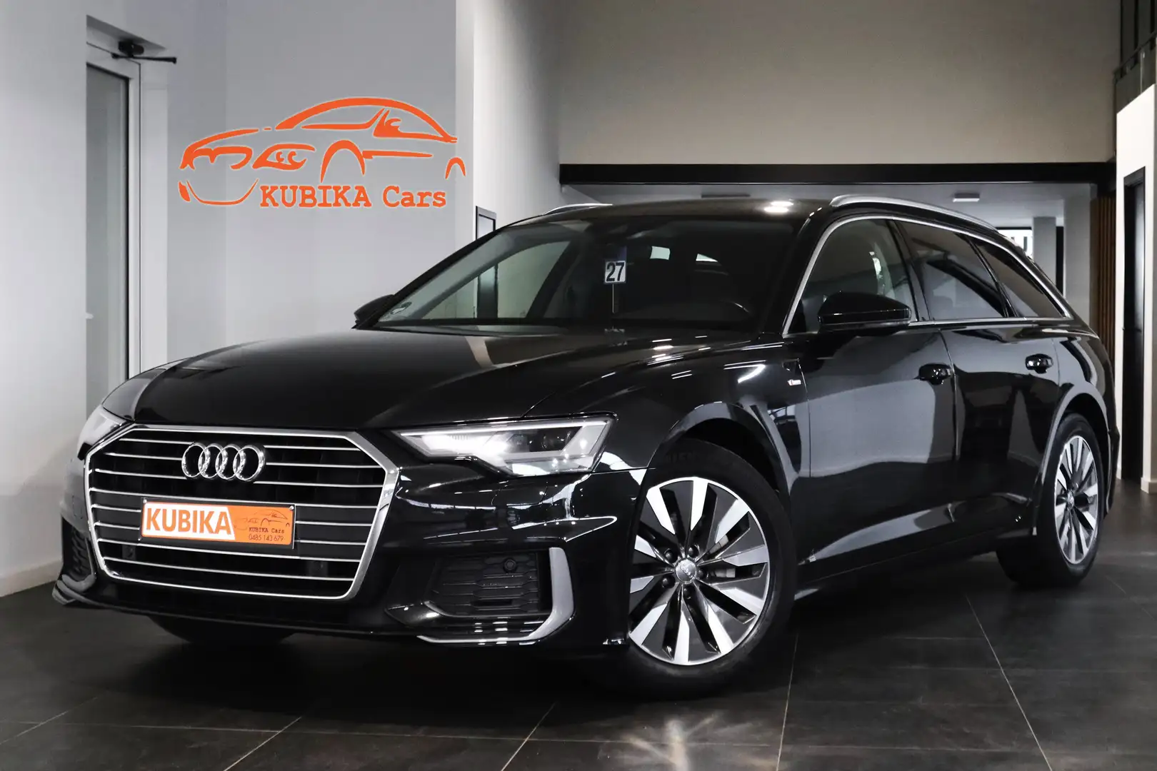 Audi A6 40 TDi S line Leder LED Camera * BTW * Garantie * Negro - 1