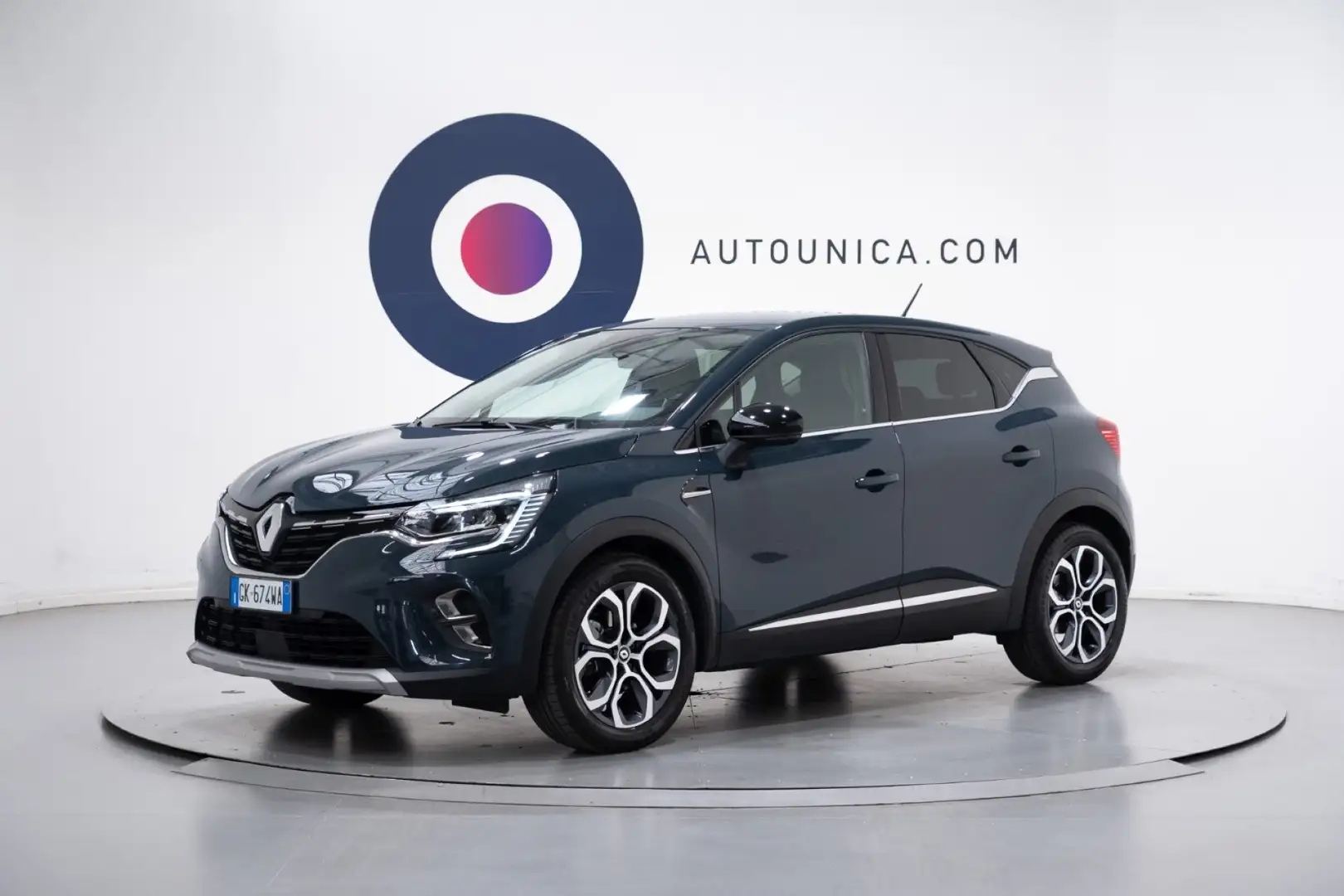 Renault Captur FULL HYBRID E-TECH 145 CV INTENS NEOPATENTATI Blu/Azzurro - 1