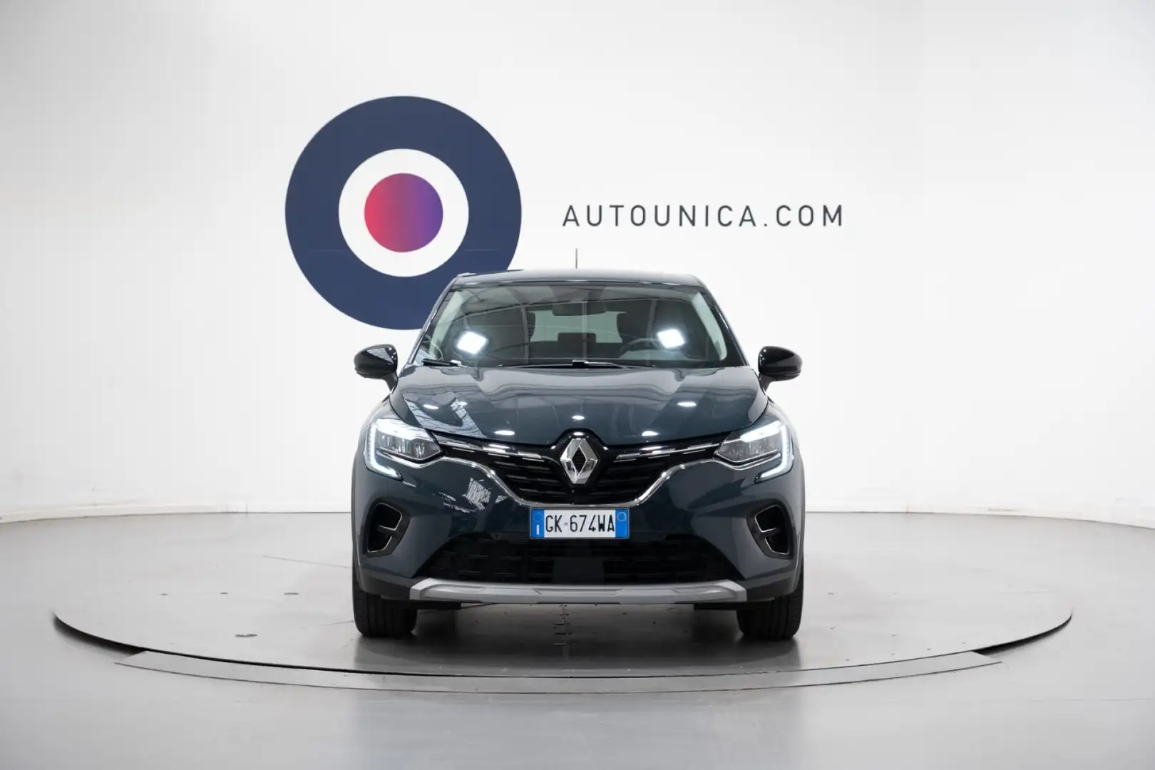 Renault Captur FULL HYBRID E-TECH 145 CV INTENS NEOPATENTATI Blu/Azzurro - 2