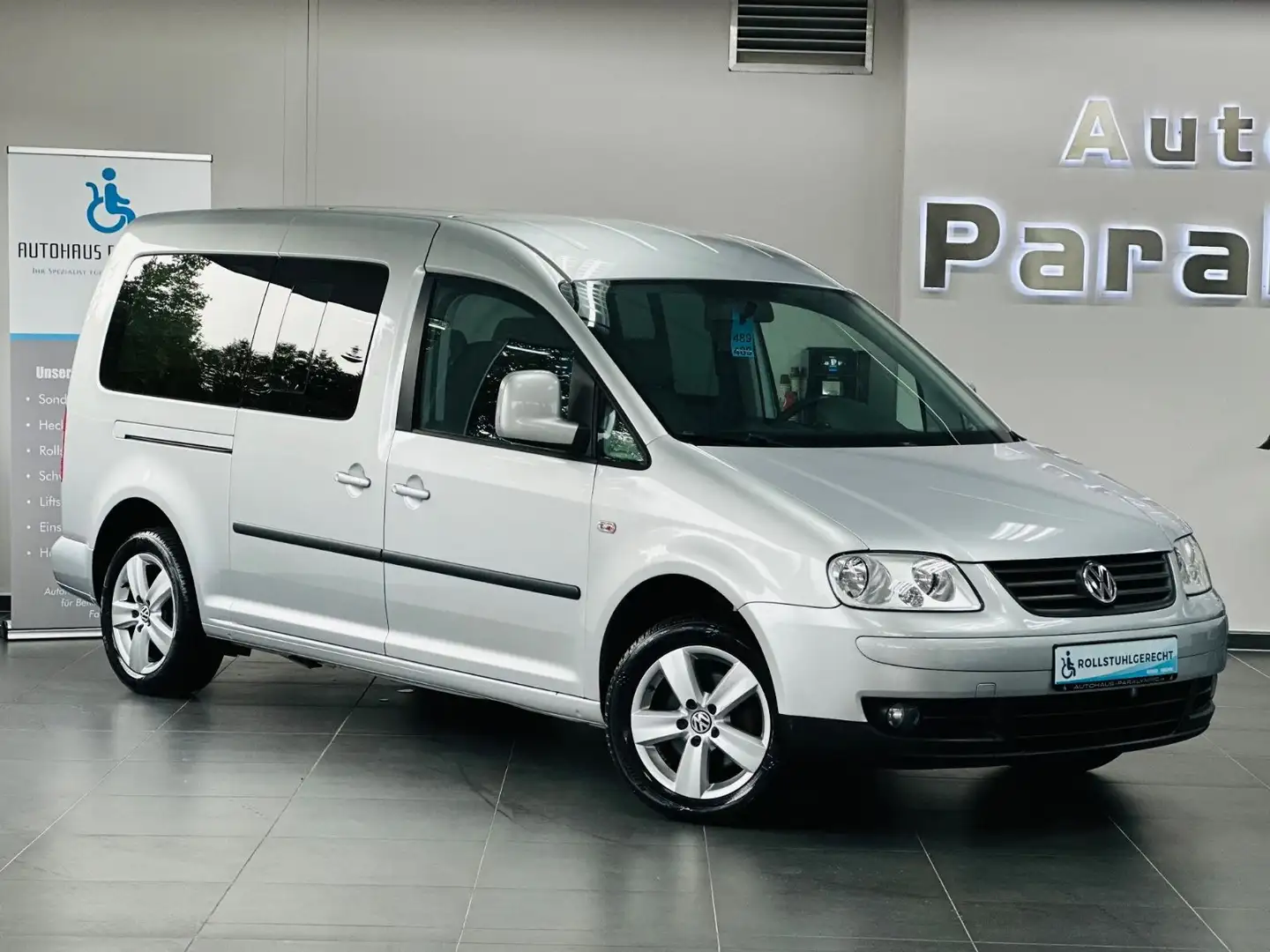 Volkswagen Caddy Maxi Life Behindertengerecht-Rampe + Sitz Argent - 2