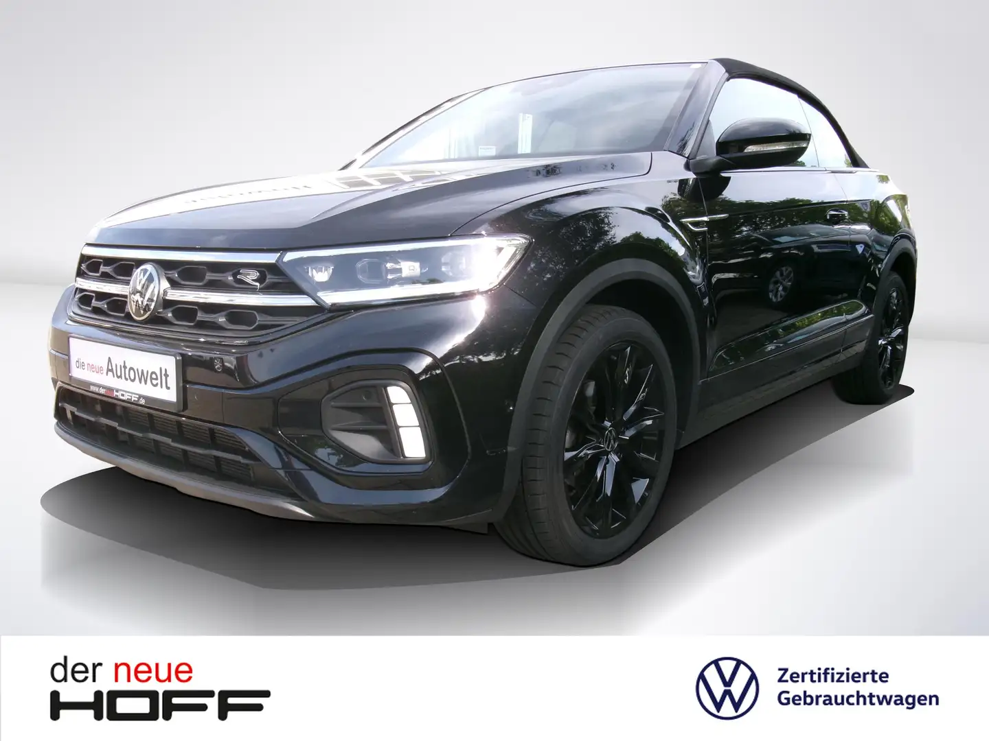 Volkswagen T-Roc Cabriolet 1.5 TSI R-Line Navi AHK LED Black Style Schwarz - 1