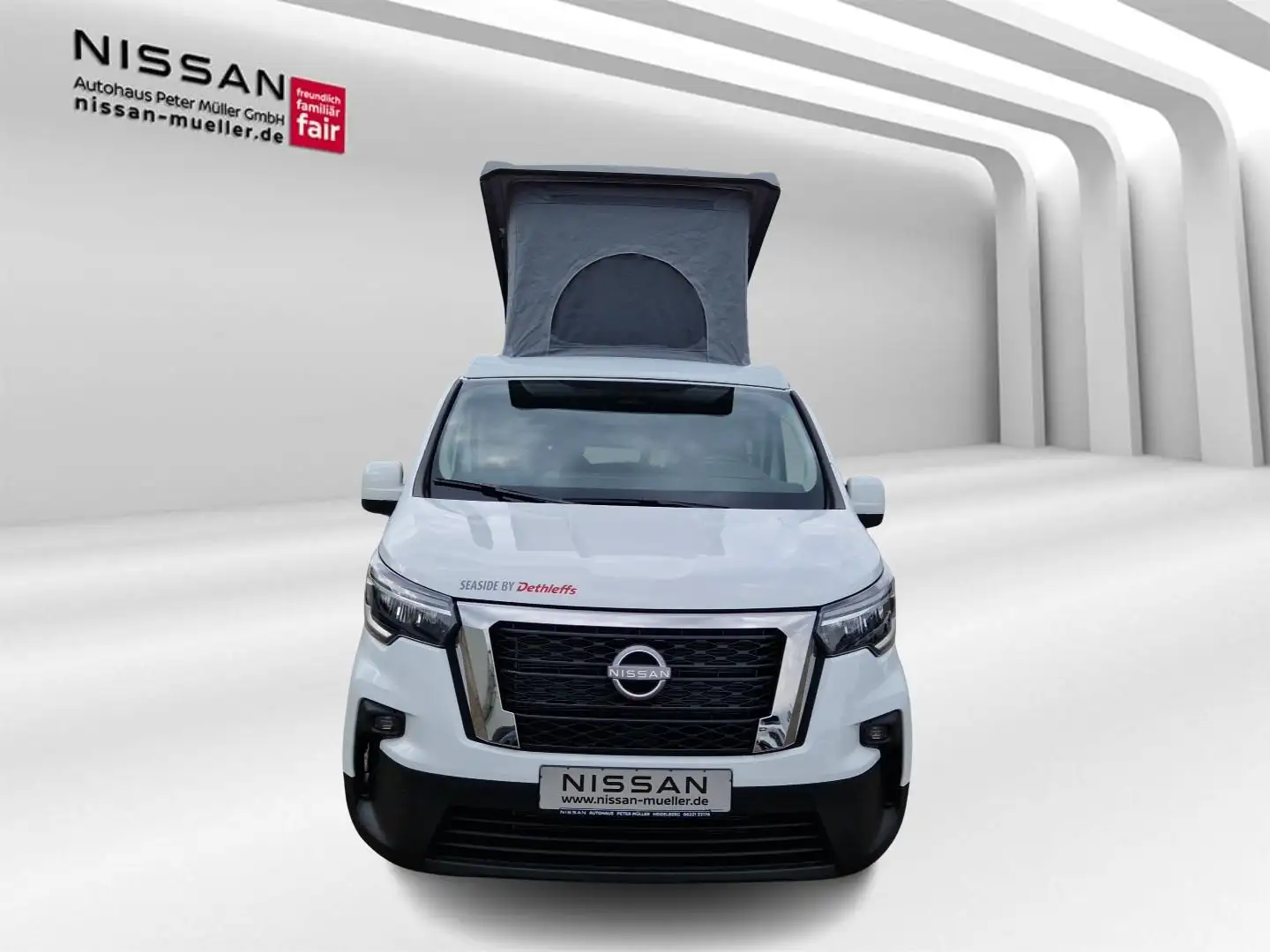Nissan Primastar Camper Seaside by Dethleffs 6MT 170PS Weiß - 2