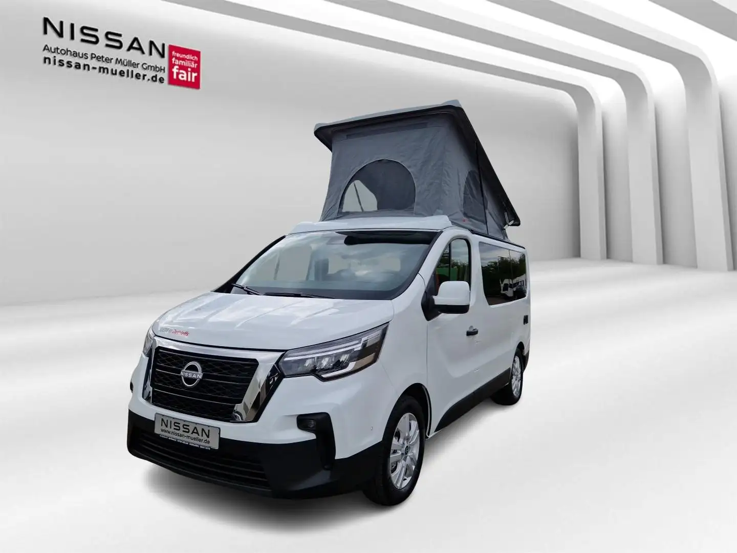Nissan Primastar Camper Seaside by Dethleffs 6MT 170PS Weiß - 1