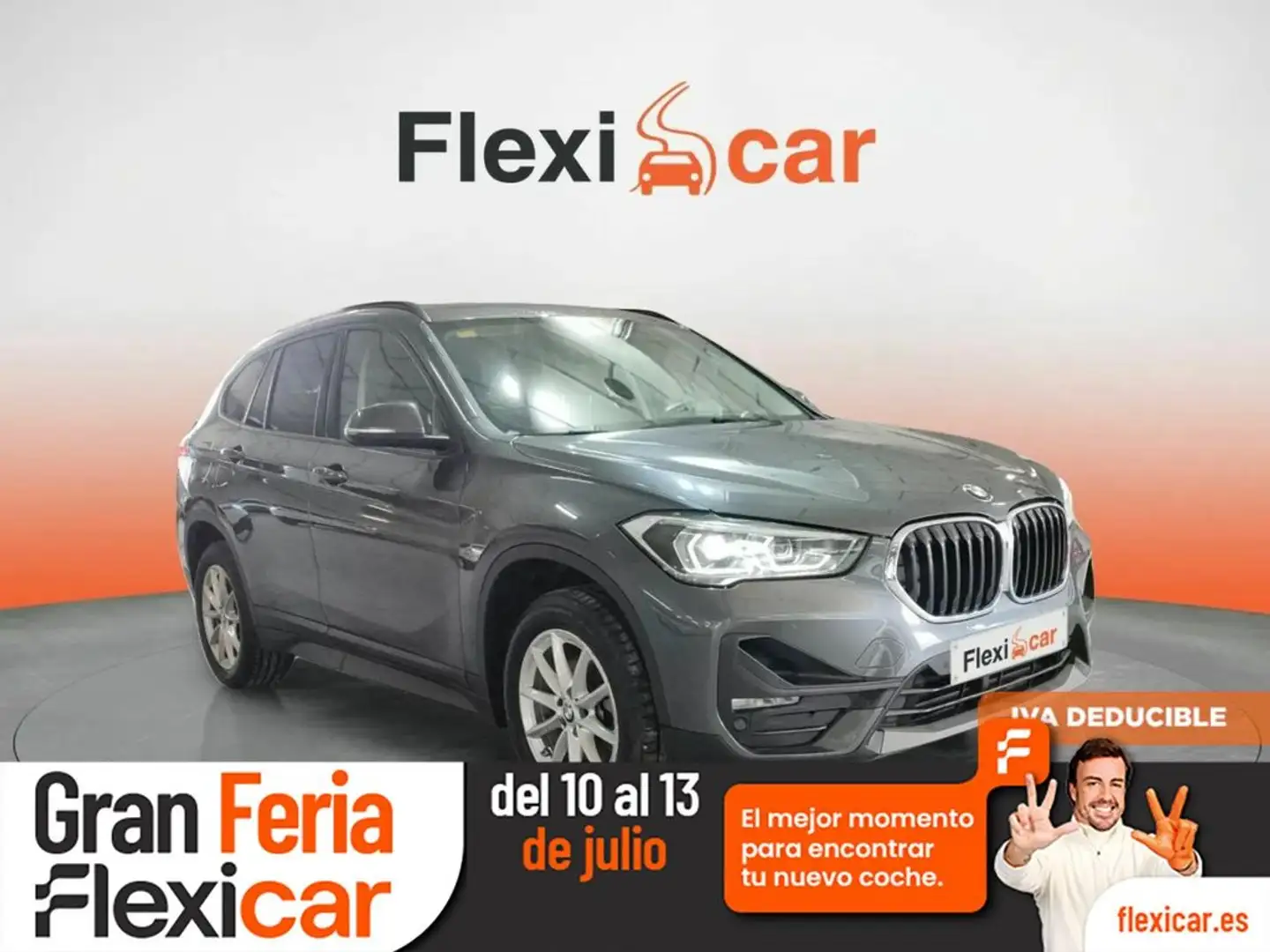 BMW X1 sDrive18d Gris - 1