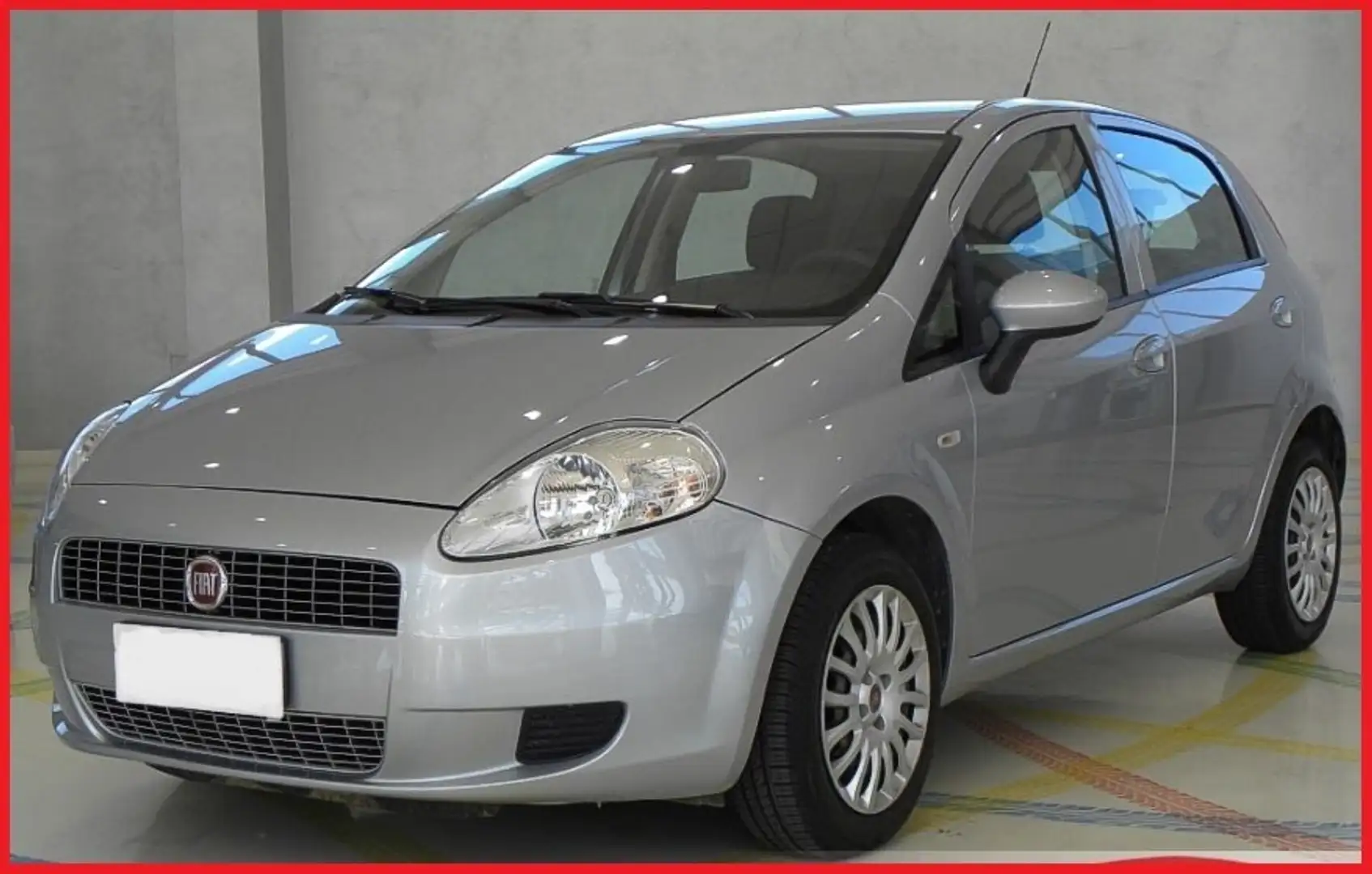 Fiat Grande Punto Grande Punto 1.3 MJT 75 CV 5 porte Srebrny - 1