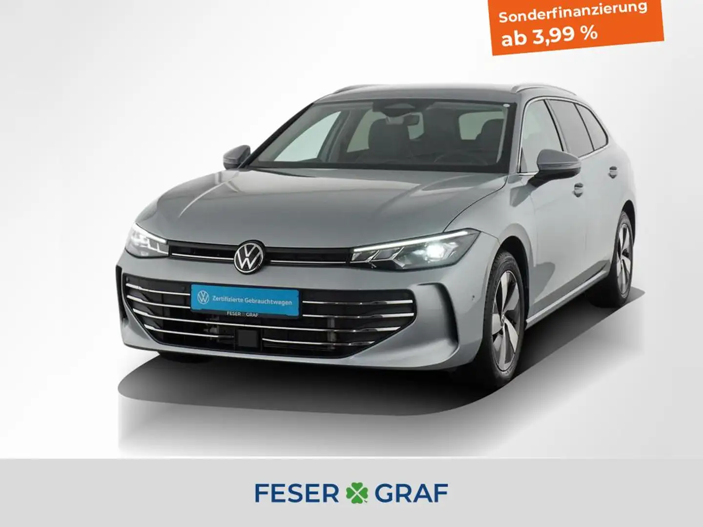 Volkswagen Passat Variant 1.5 eTSI Business Navi AHK Kamera Argento - 1