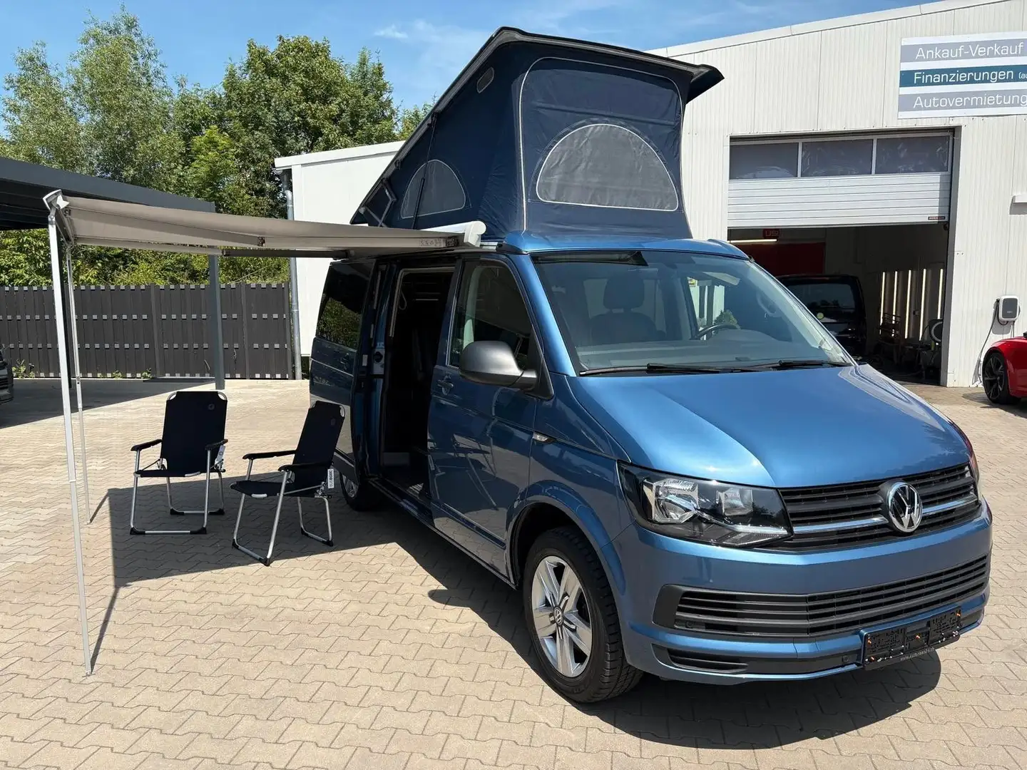 Volkswagen T6 California Beach 2.0 TDI DSG - Navi*AHK*PDC!! Blau - 1