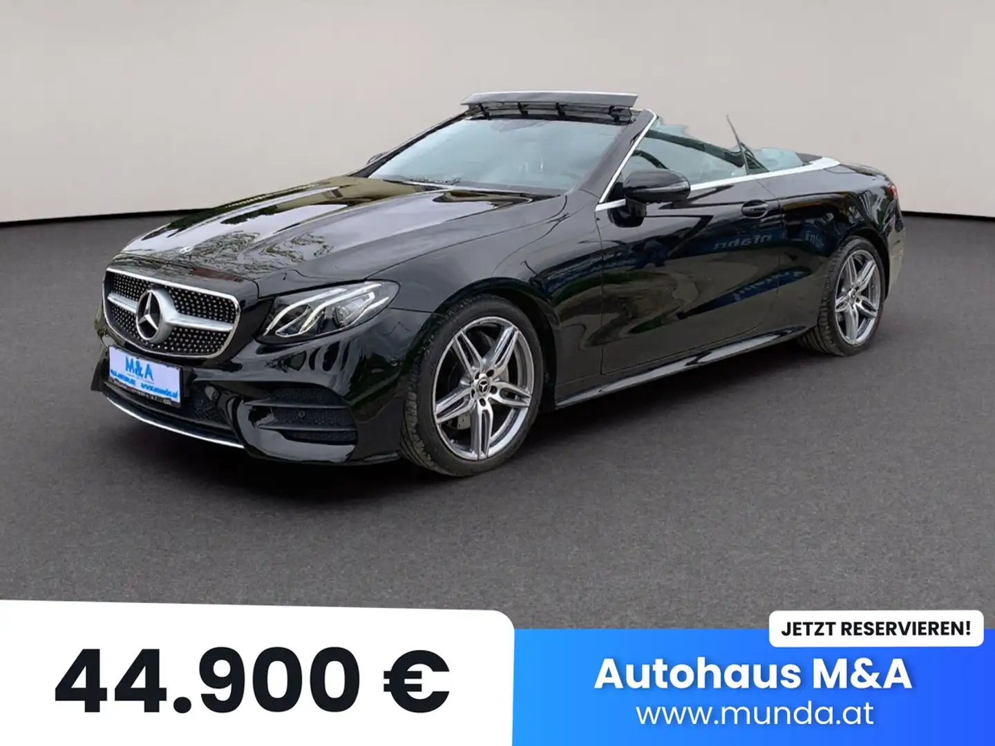 Mercedes-Benz E 220 d AMG Line Auto*Garantie Schwarz - 1