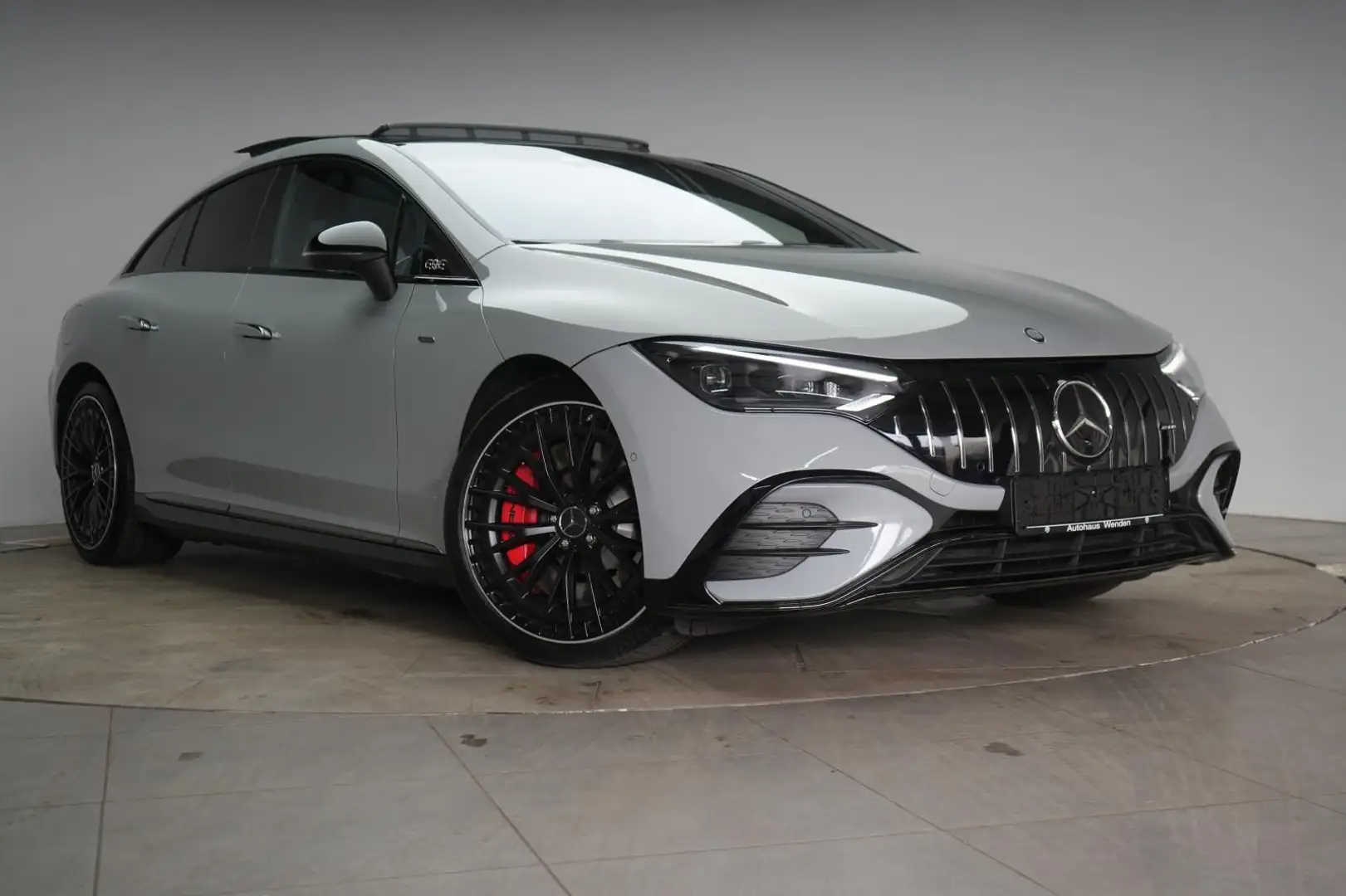 Mercedes-Benz EQE 53 4Matic Superscreen/Leder/Distronic/HUD/Pa Grau - 1