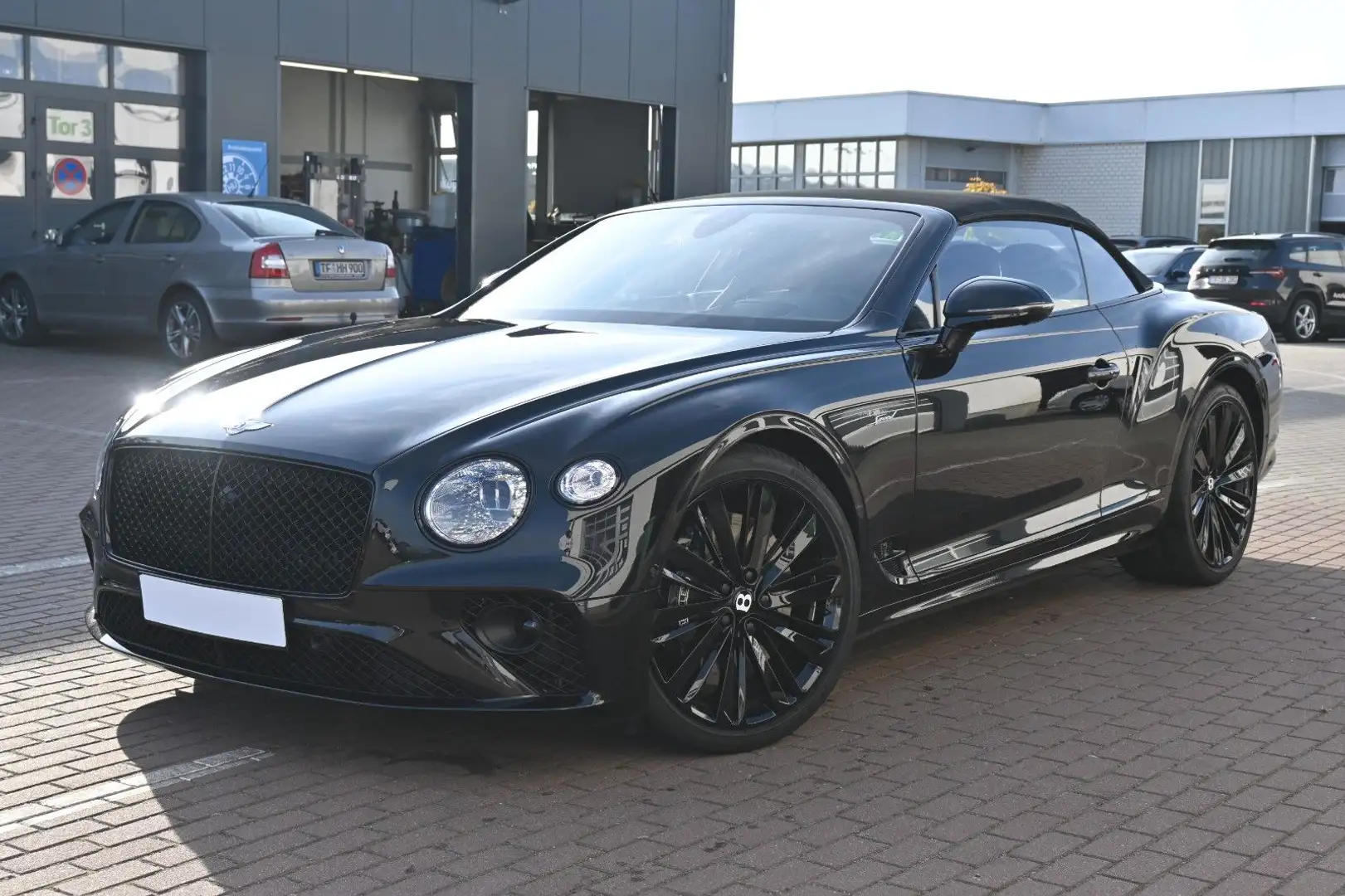 Bentley Continental GTC Speed *MASS*NAIM*LUFT*MIETKAUF* Negro - 1