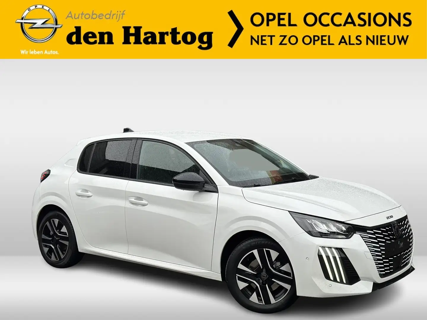 Peugeot 208 1.2 PureTech Allure Pack Dode hoek sensor/2x Camer Bianco - 1