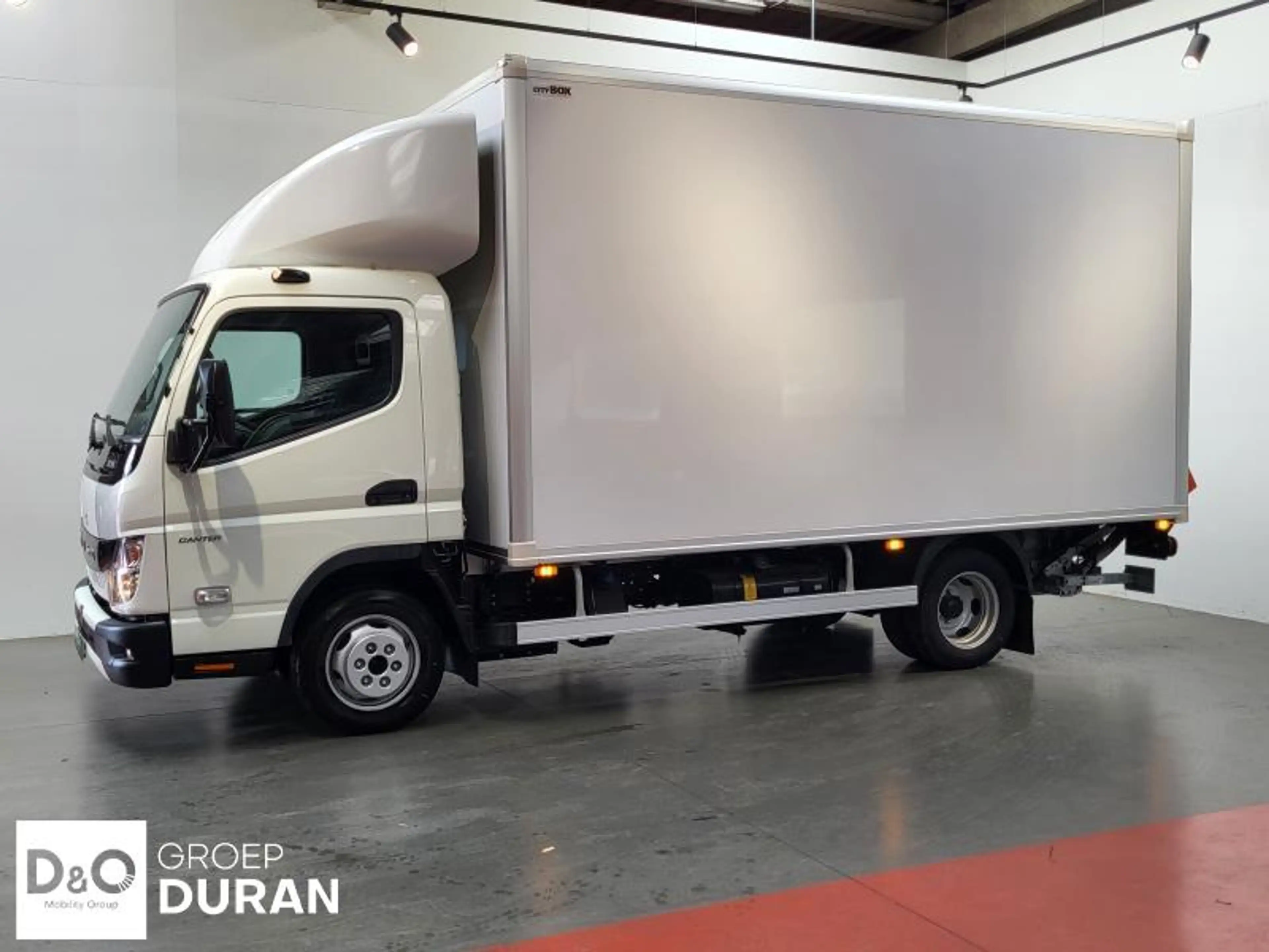 Mitsubishi Canter NEW!!!3C15 3400 kast+laadklep citybox — photo 2