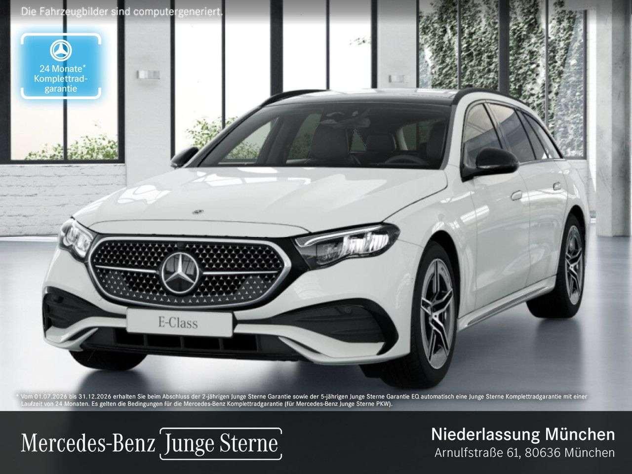 Mercedes-Benz E 220 — Mercedes-Benz E 220 d T 4M AMG Pano LED AHK Night Kamera PTS 9G