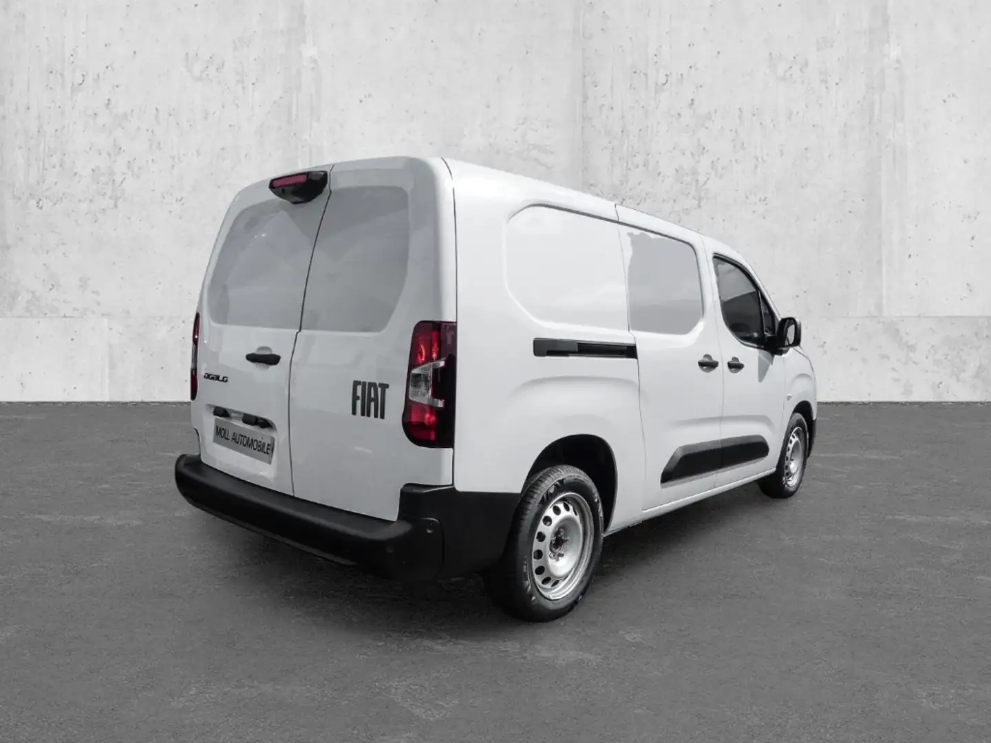 Fiat Doblo L2 vorr. AHK,Klima,Holzboden PDC Apple CarPl Blanc - 2