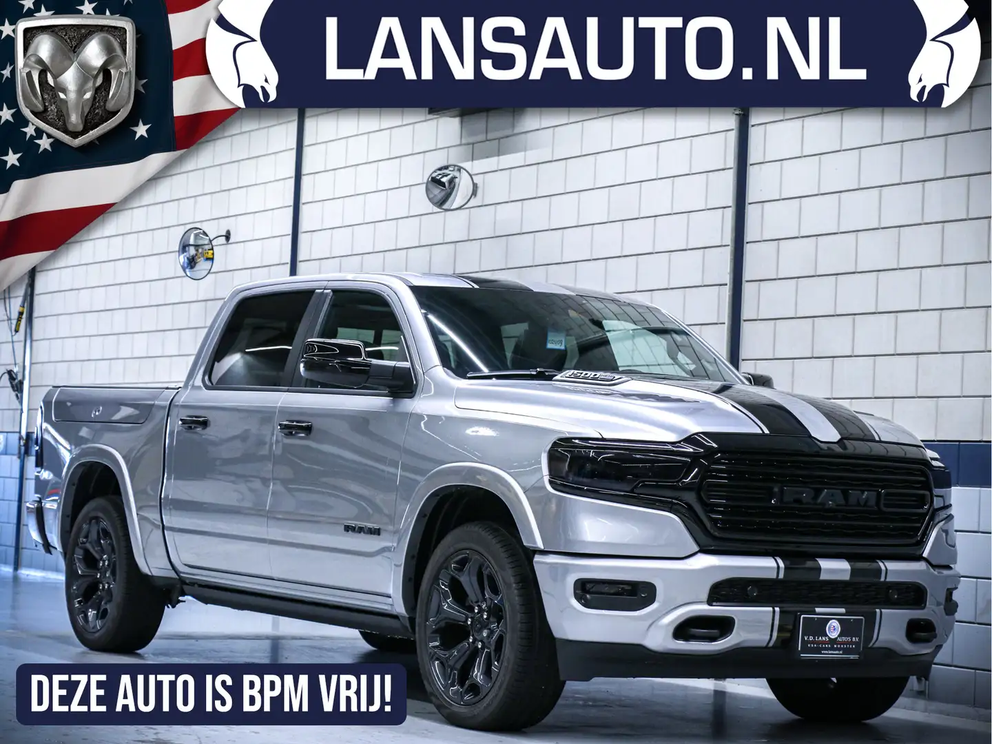 Dodge RAM 1500 Limited Night Edition | Luchtvering | Head-Up Zilver - 1